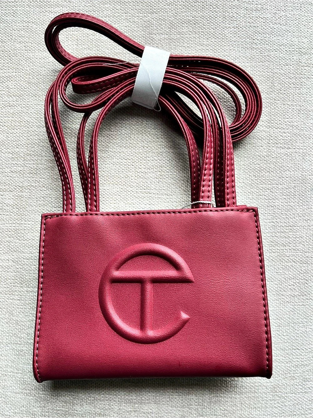 Telfar Small Shopping Bag Oxblood NWT